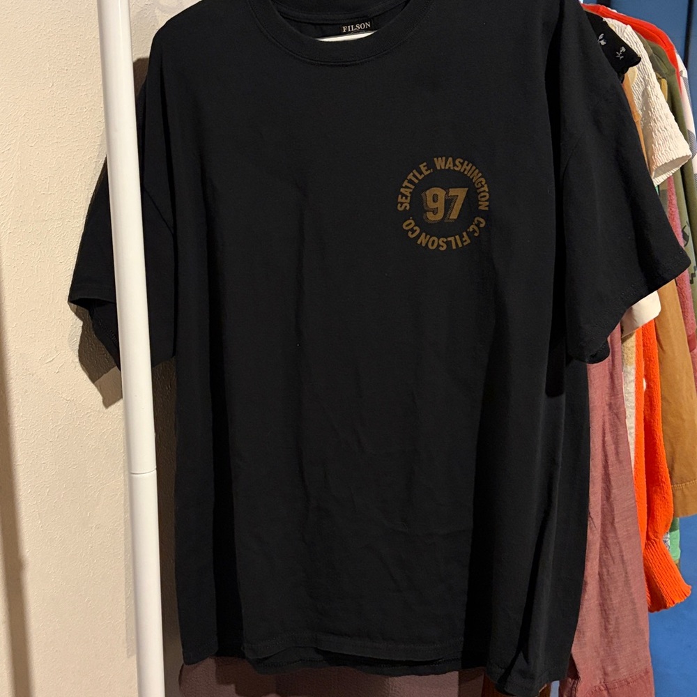 Filson Men's Black Graphic Tee - Picture 2 of 3